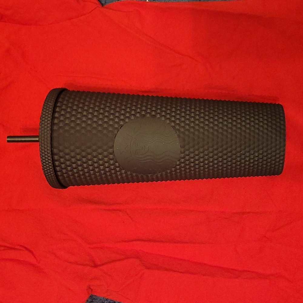 Brand new black Starbucks studded matte tumbler